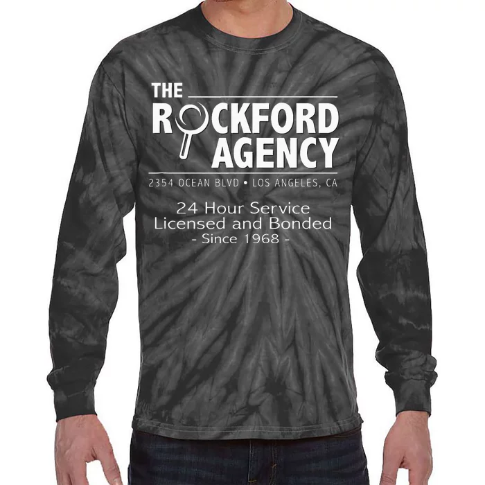 Rockford Files The Rockford Agency Classic Tv Tie-Dye Long Sleeve Shirt