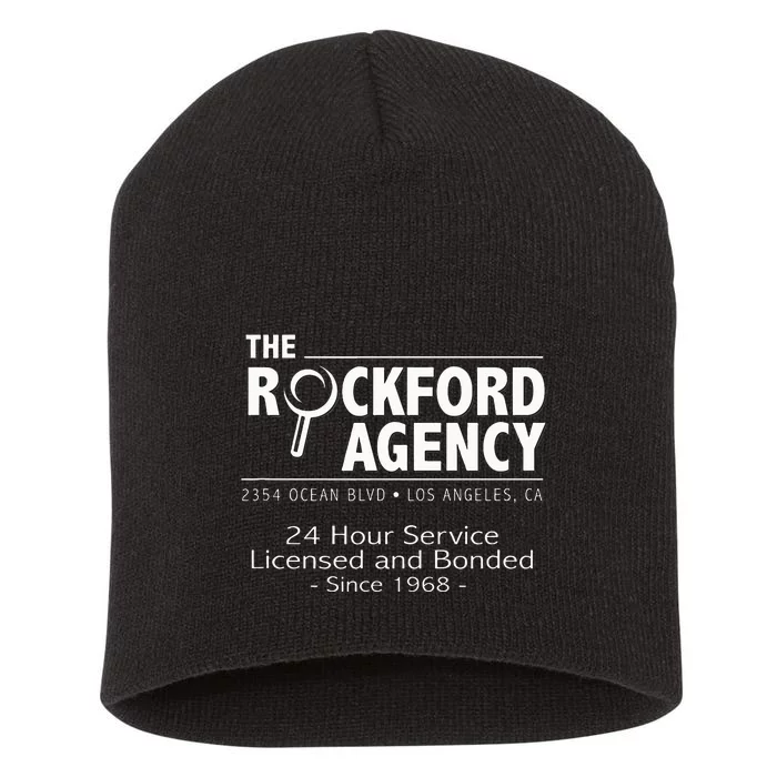 Rockford Files The Rockford Agency Classic Tv Short Acrylic Beanie