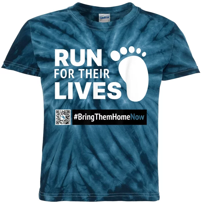 Run For Their Lives Kids Tie-Dye T-Shirt