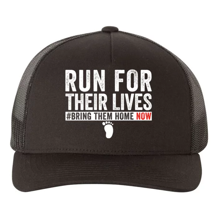 Run For Their Lives Yupoong Adult 5-Panel Trucker Hat