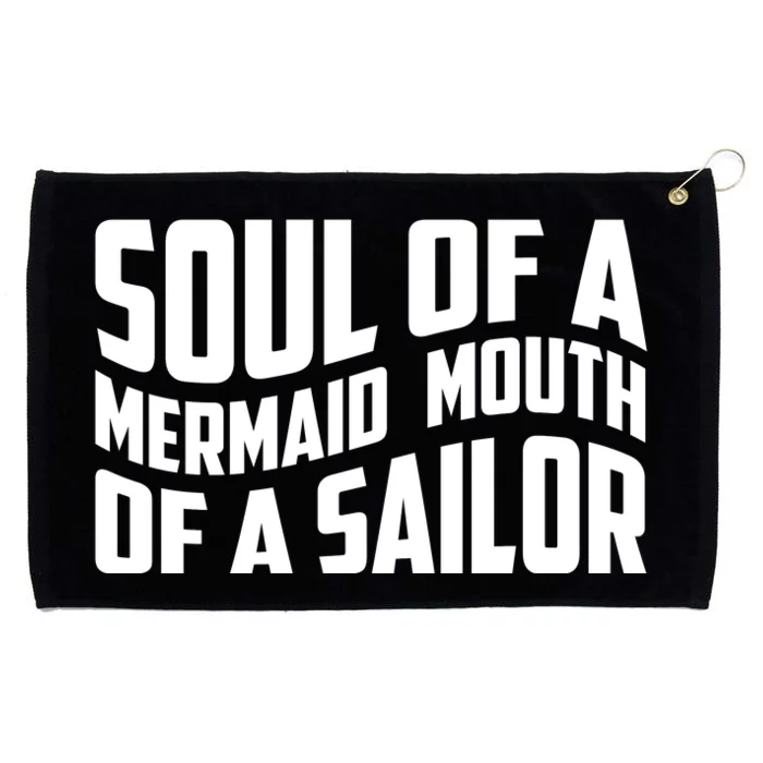 Retro Funny T , Soul Of A Me Grommeted Golf Towel