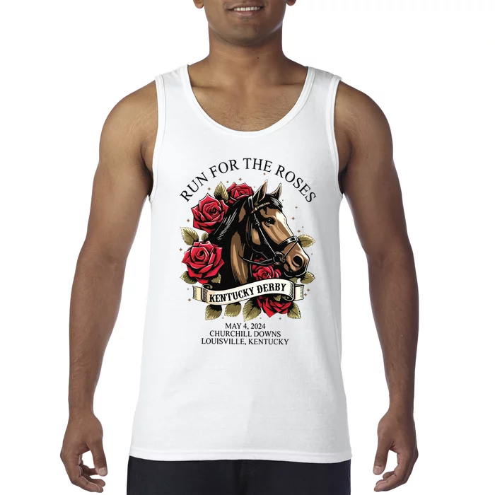 Run For The Roses 150th Anniversary Tank Top