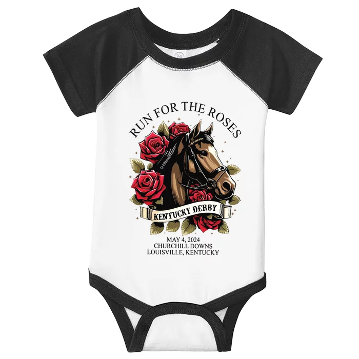 Run For The Roses 150th Anniversary Infant Baby Jersey Bodysuit