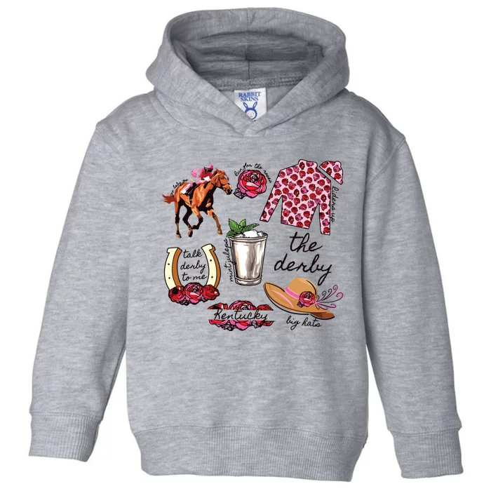 Run For The Roses 150th Anniversary Toddler Hoodie