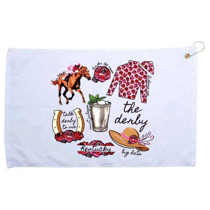 Run For The Roses 150th Anniversary Grommeted Golf Towel