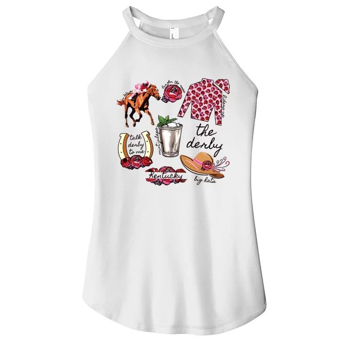 Run For The Roses 150th Anniversary Women’s Perfect Tri Rocker Tank