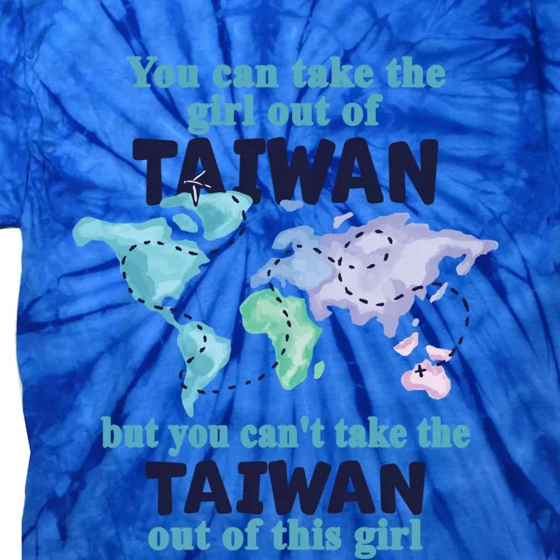 Relocation From Taiwan Proud From Taiwan Cute Gift Tie-Dye T-Shirt