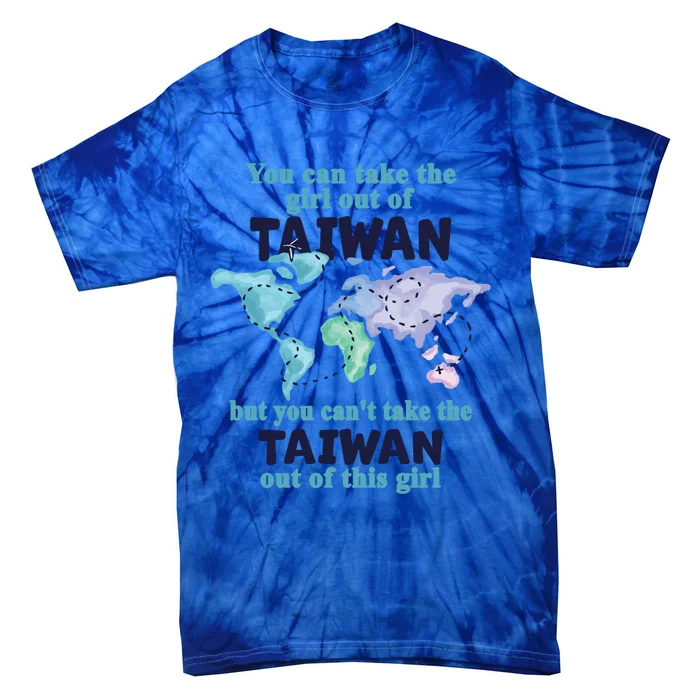 Relocation From Taiwan Proud From Taiwan Cute Gift Tie-Dye T-Shirt