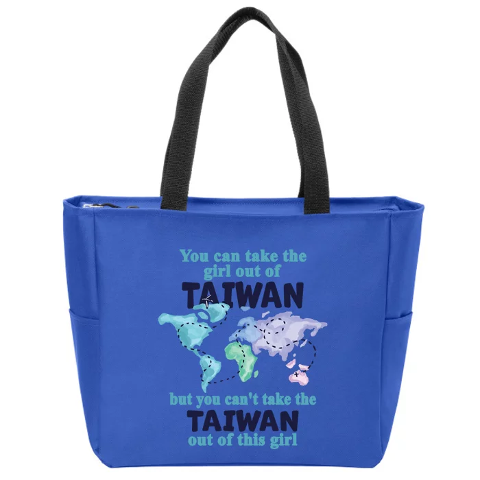 Relocation From Taiwan Proud From Taiwan Cute Gift Zip Tote Bag