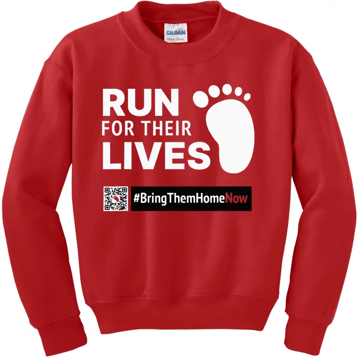 Run For Their Lives Kids Sweatshirt