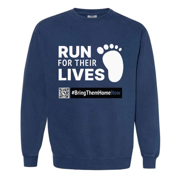 Run For Their Lives Garment-Dyed Sweatshirt