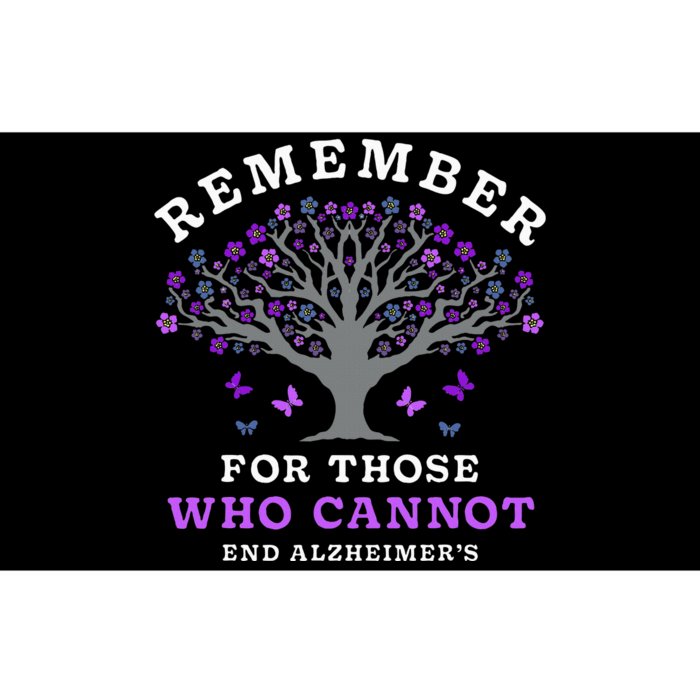 Remember For Those Who Cannot AlzheimerS Awareness Bumper Sticker