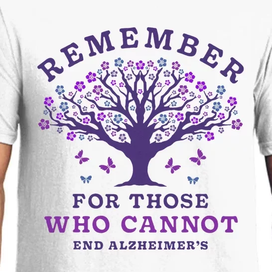 Remember For Those Who Cannot AlzheimerS Awareness Dementia Pajama Set