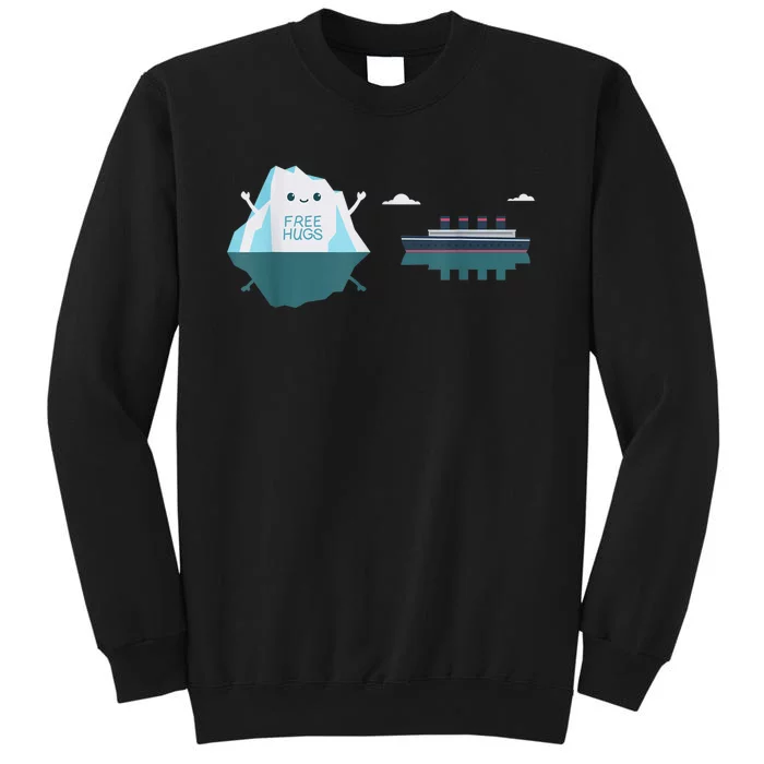 Retro Funny Titanic 1912 Cruise Ship Titanic Tall Sweatshirt