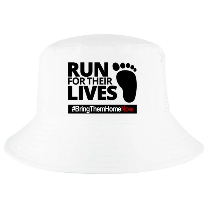 Run For Their Lives Bring Them Home Now Awareness Cool Comfort Performance Bucket Hat