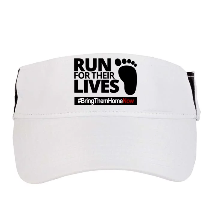 Run For Their Lives Bring Them Home Now Awareness Adult Drive Performance Visor