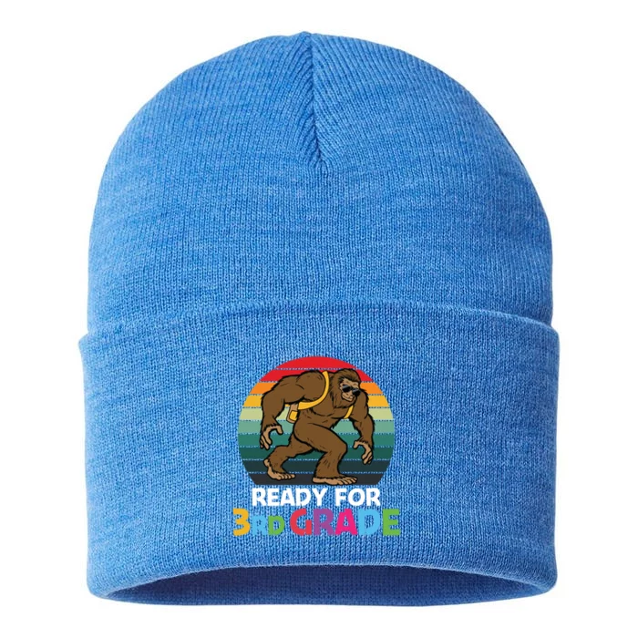 Ready For Third Grade Cute 3Rd Grade Funny Gift Sustainable Knit Beanie