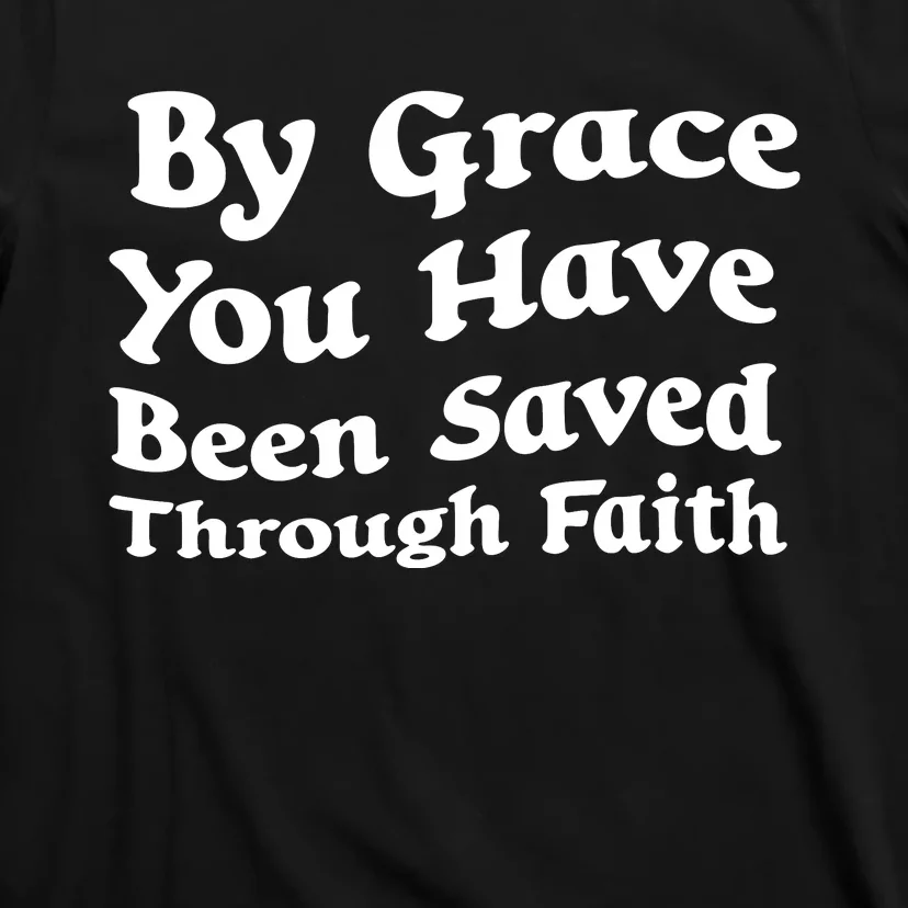 Retro Faith T , By Grace You T-Shirt