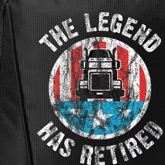 Retirement For Truckers Truck Driver Retirement City Backpack