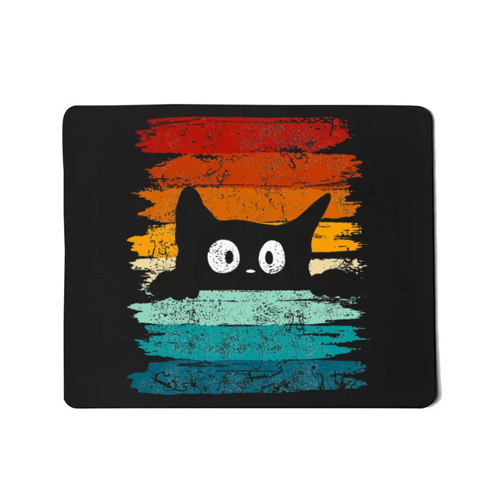 Retro Funny Vintage Cat Mousepad