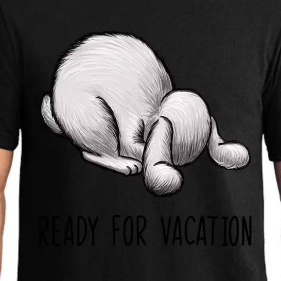 Ready For Vacation Vacay Mode On Rabbit Vacation Ready Gift Pajama Set