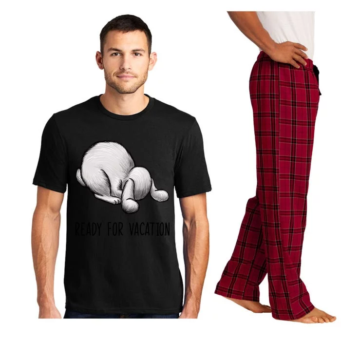 Ready For Vacation Vacay Mode On Rabbit Vacation Ready Gift Pajama Set