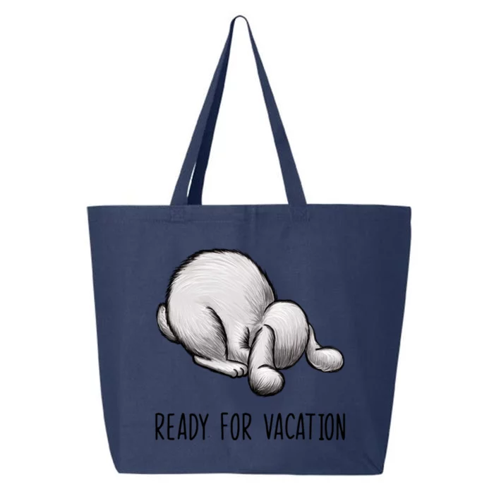 Ready For Vacation Vacay Mode On Rabbit Vacation Ready Gift 25L Jumbo Tote