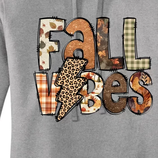 Retro Fall Vibes Autumn Women's Pullover Hoodie