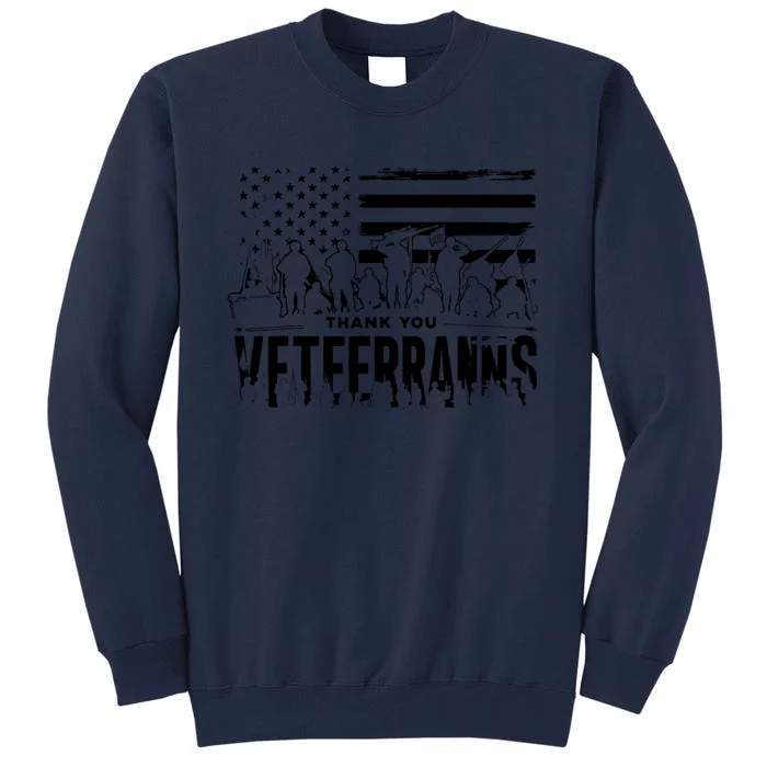 Red Friday Veterans Girls Memorial Day Kids Patriotic Women Tall Sweatshirt