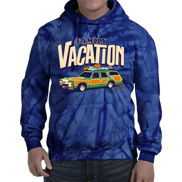 Roadtrip! Family Vacation Griswold Station Wago Tie Dye Hoodie