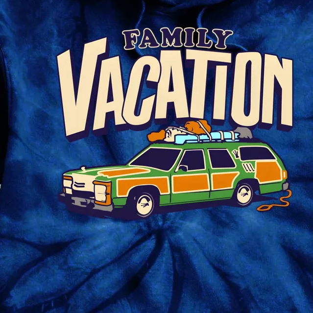 Roadtrip! Family Vacation Griswold Station Wago Tie Dye Hoodie