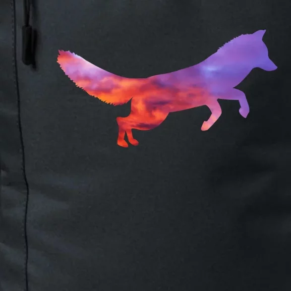 Red Fox With Evening Red Fox Gift Daily Commute Backpack