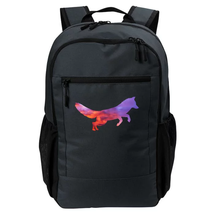 Red Fox With Evening Red Fox Gift Daily Commute Backpack