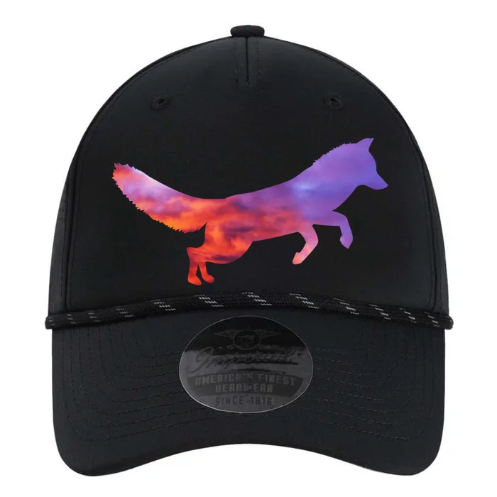 Red Fox With Evening Red Fox Gift Performance The Dyno Cap