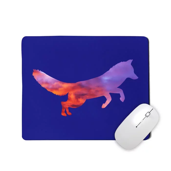 Red Fox With Evening Red Fox Gift Mousepad