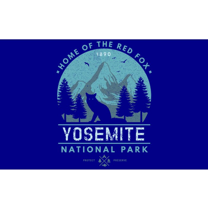 Red Fox Wilderness Gift Yosemite National Park California Bumper Sticker