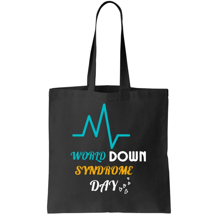 Relaxed Fit World Down Syndrom Day Gift Tote Bag