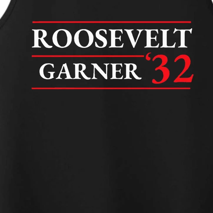 Roosevelt Garner 1932 Presidential Election Performance Tank