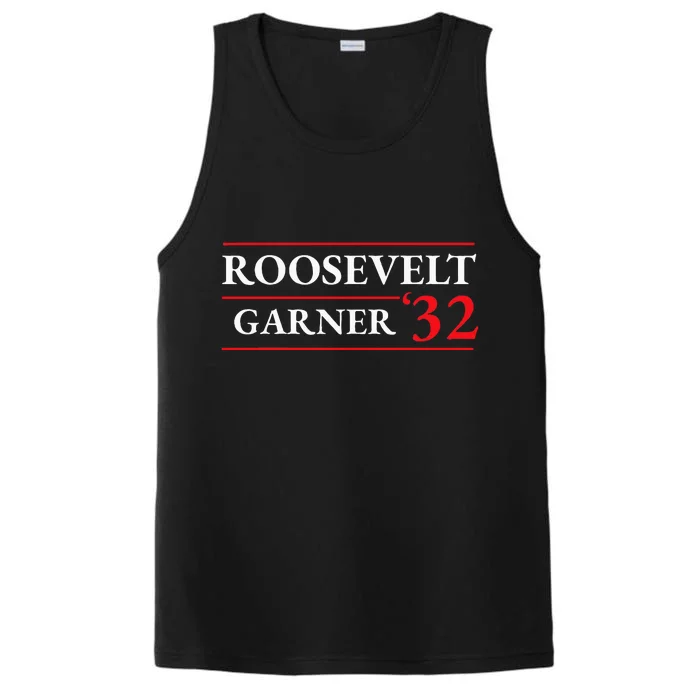 Roosevelt Garner 1932 Presidential Election Performance Tank