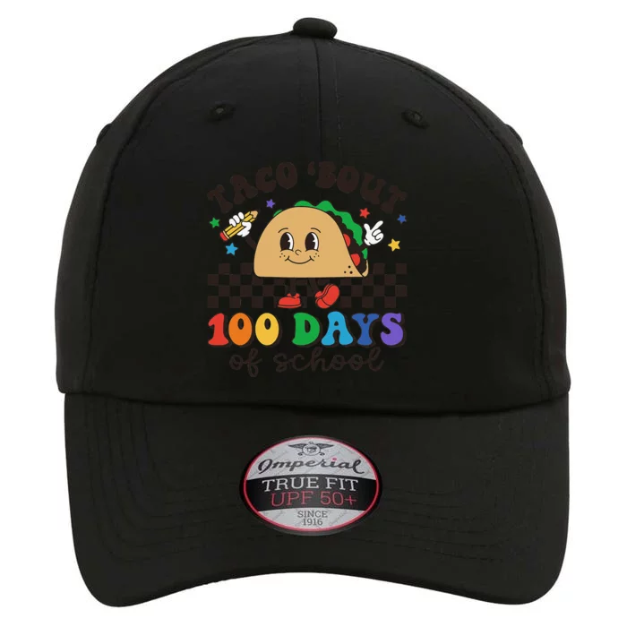 Retro Groovy 100th Day Teacher Taco Bout 100 Days Of School The Original Performance Cap