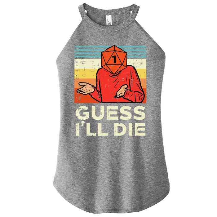 Rpg Gamer 1 Guess Ill Die Retro Women’s Perfect Tri Rocker Tank