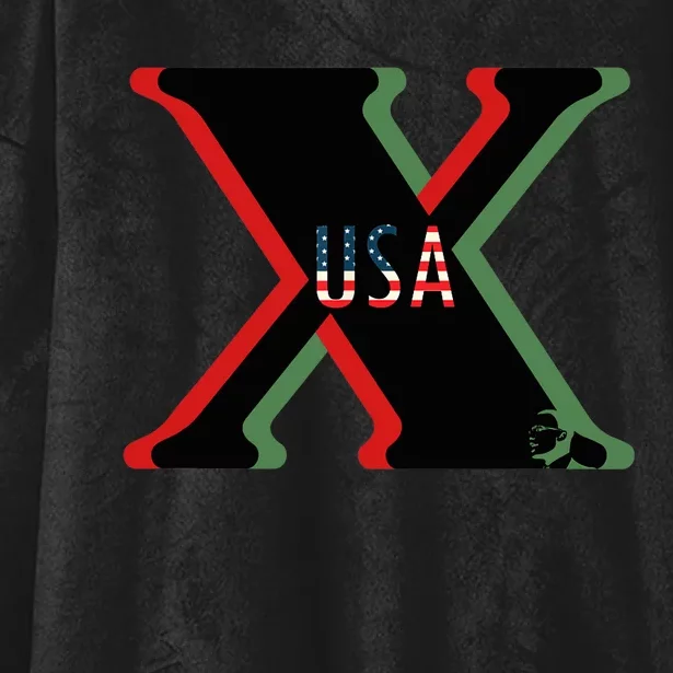 Red, Green And Black X History Month (With Image) Hooded Wearable Blanket