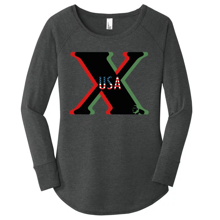 Red, Green And Black X History Month (With Image) Women's Perfect Tri Tunic Long Sleeve Shirt