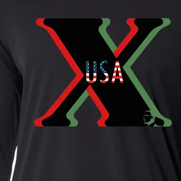 Red, Green And Black X History Month (With Image) Cooling Performance Long Sleeve Crew