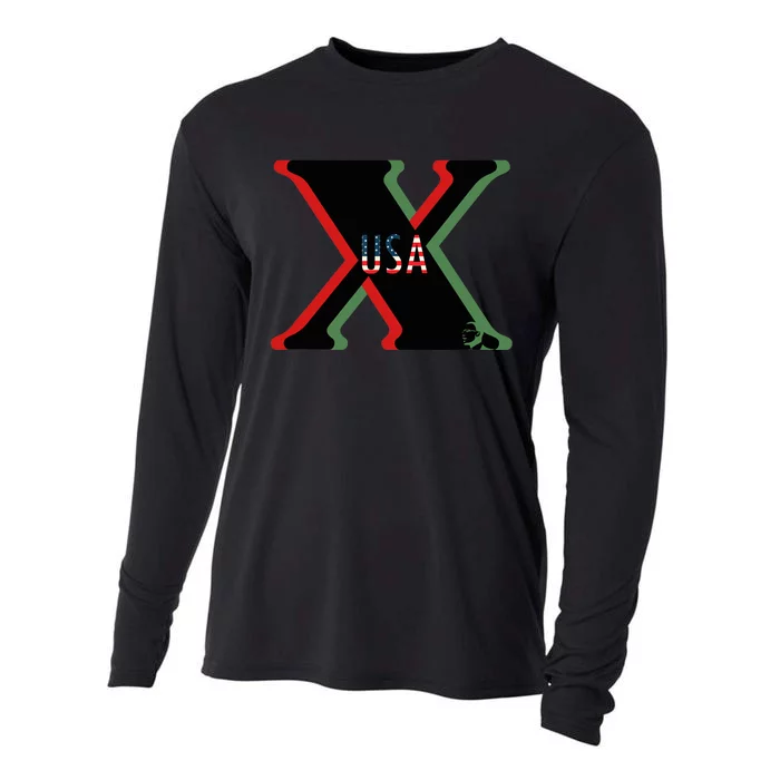 Red, Green And Black X History Month (With Image) Cooling Performance Long Sleeve Crew