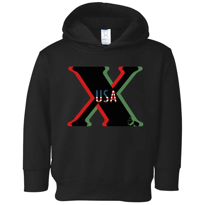 Red, Green And Black X History Month (With Image) Toddler Hoodie