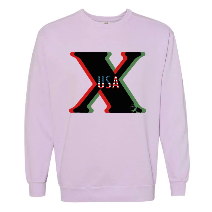 Red, Green And Black X History Month (With Image) Garment-Dyed Sweatshirt