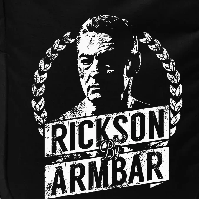 Rickson GracieS Armbar Show Your Bjj Pride Impact Tech Backpack