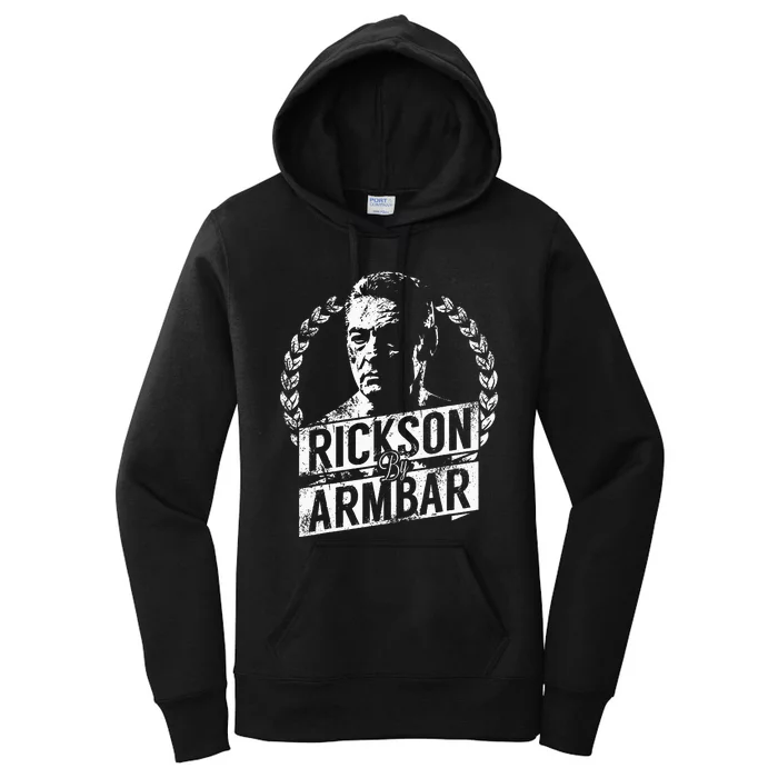 Rickson GracieS Armbar Show Your Bjj Pride Women's Pullover Hoodie