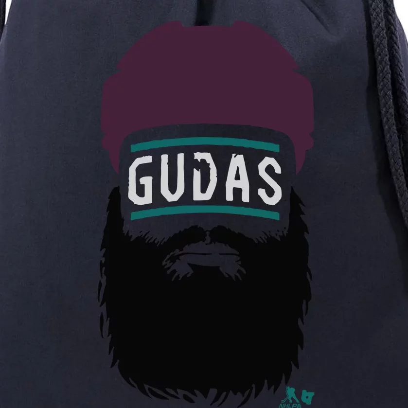 Radko Gudas Anaheim Beard Drawstring Bag